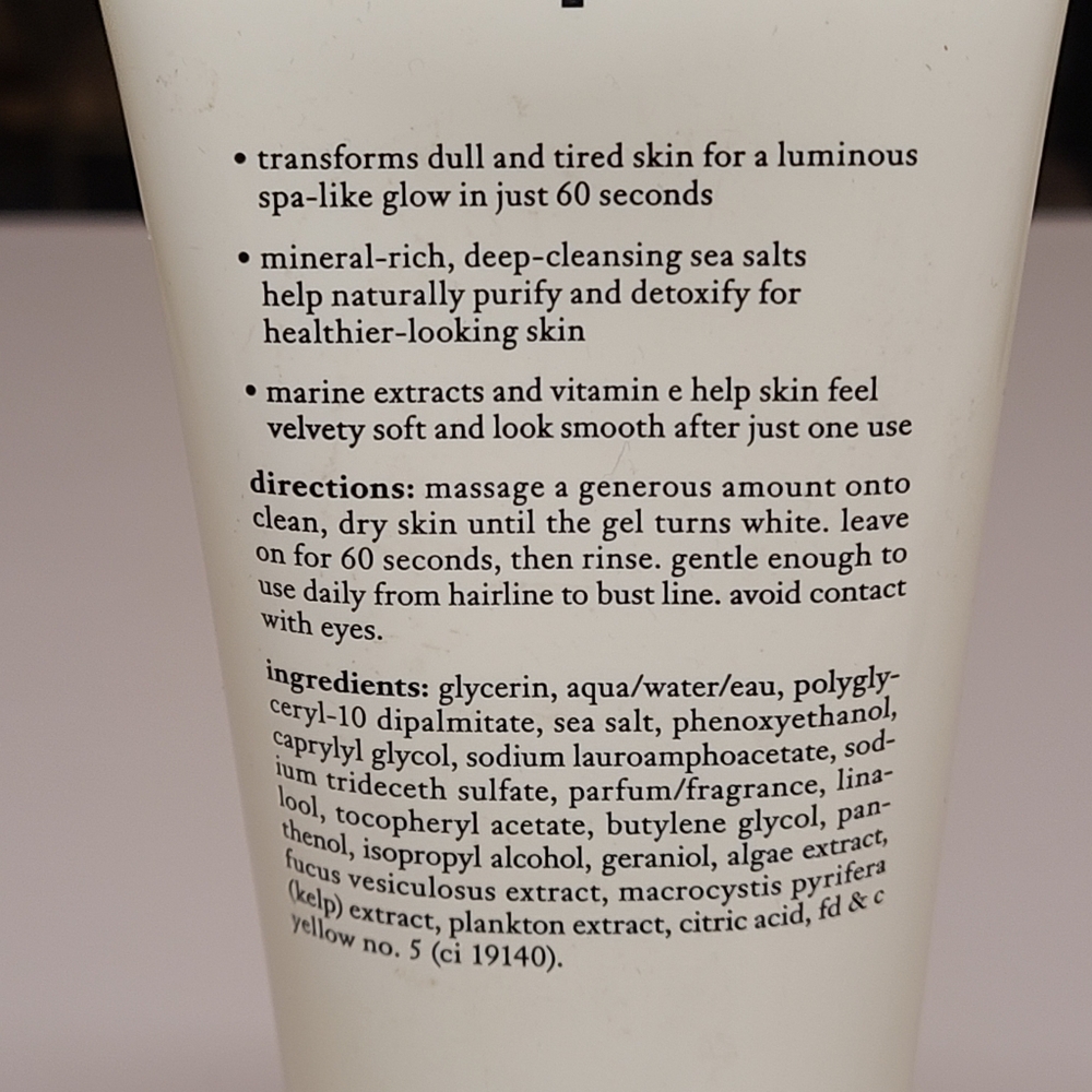 Philosophy Purity Made Simple deep cleaning face mask 8 Floz - Picture 5 of 6